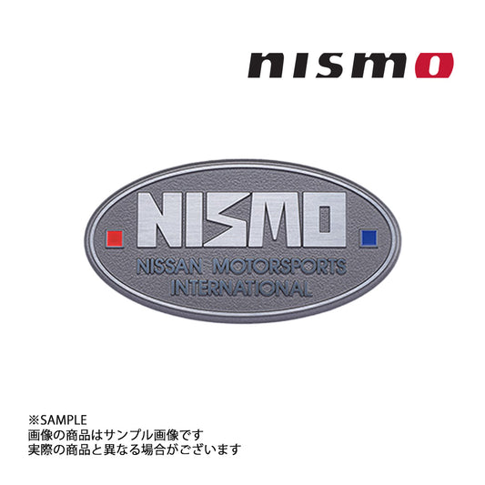 ◆ NISMO ニスモ 40th 記念 初代 NISMO ロゴ 復刻 エンブレム (だ円形) 99993-RN540-40 #660232006