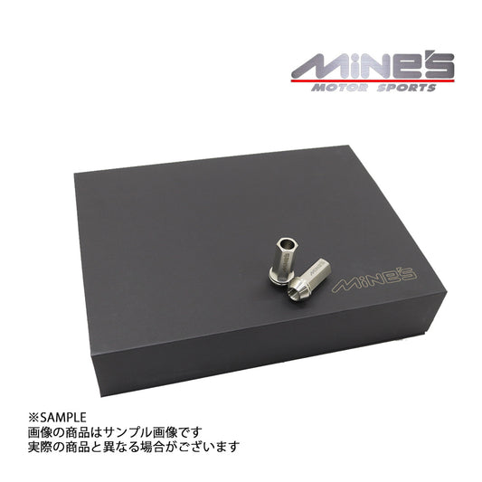 MINE'S マインズ チタン ホイールナット 50mm M12 x 1.25P 20個セット スカイライン GT-R BNR32/BCNR33/BNR34 ##875131001