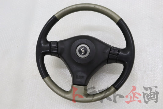 【中古】 後期 純正 ステアリング AT用 スカイライン 25GTターボ ER34 後期 ４ドア トラスト企画 U 5067212