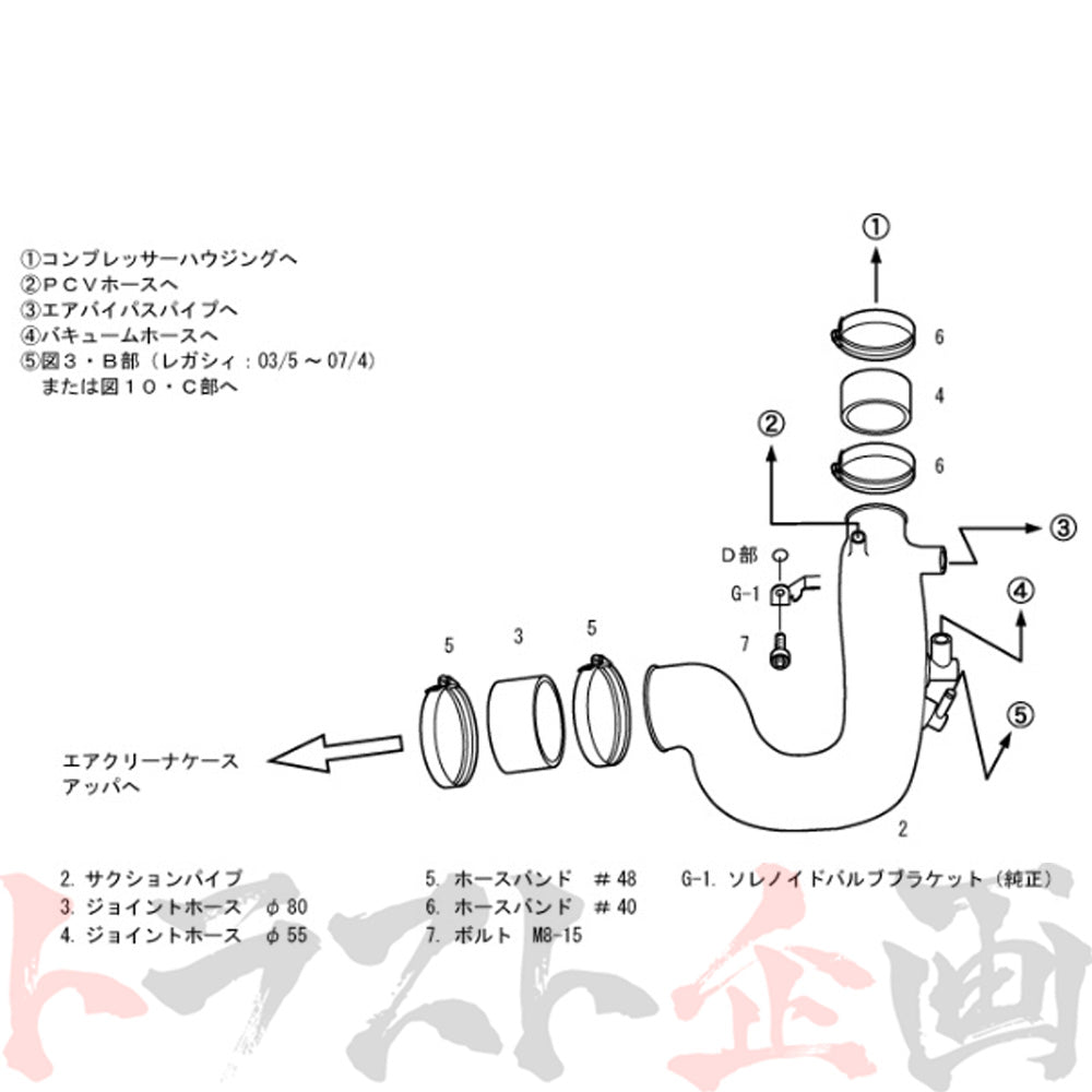 HKS エアクリ プレミアム サクション キット インプレッサ エクシーガ フォレスター レガシィ ##213121135 - トラスト企画