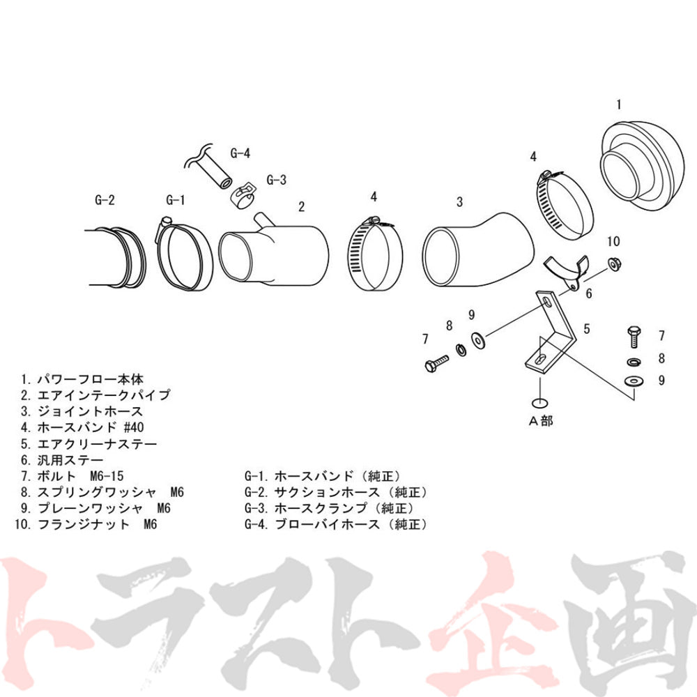 HKS エアクリ スーパー パワーフロー AZワゴン アルトワークス ワゴンR #213121244 - トラスト企画