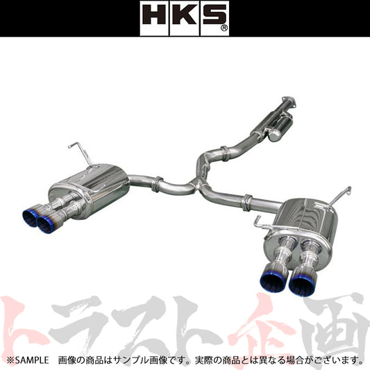HKS スーパー ターボ マフラー インプレッサ GVB ##213141923 - トラスト企画