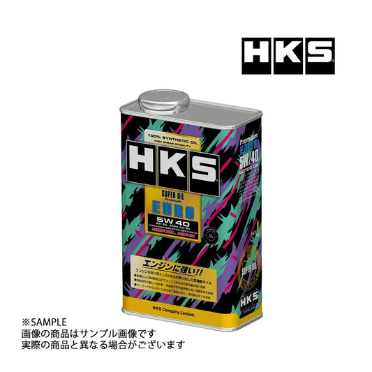HKS スーパーオイル プレミアム ユーロ 5W40 (1L) API SN/ACEA A3/B4 規格 SUPER OIL Premium EURO #213171063 - トラスト企画