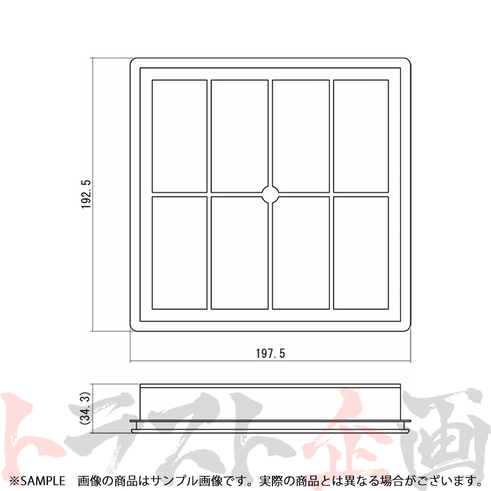 即納 HKS エアクリ スーパー エア フィルター #213182360
