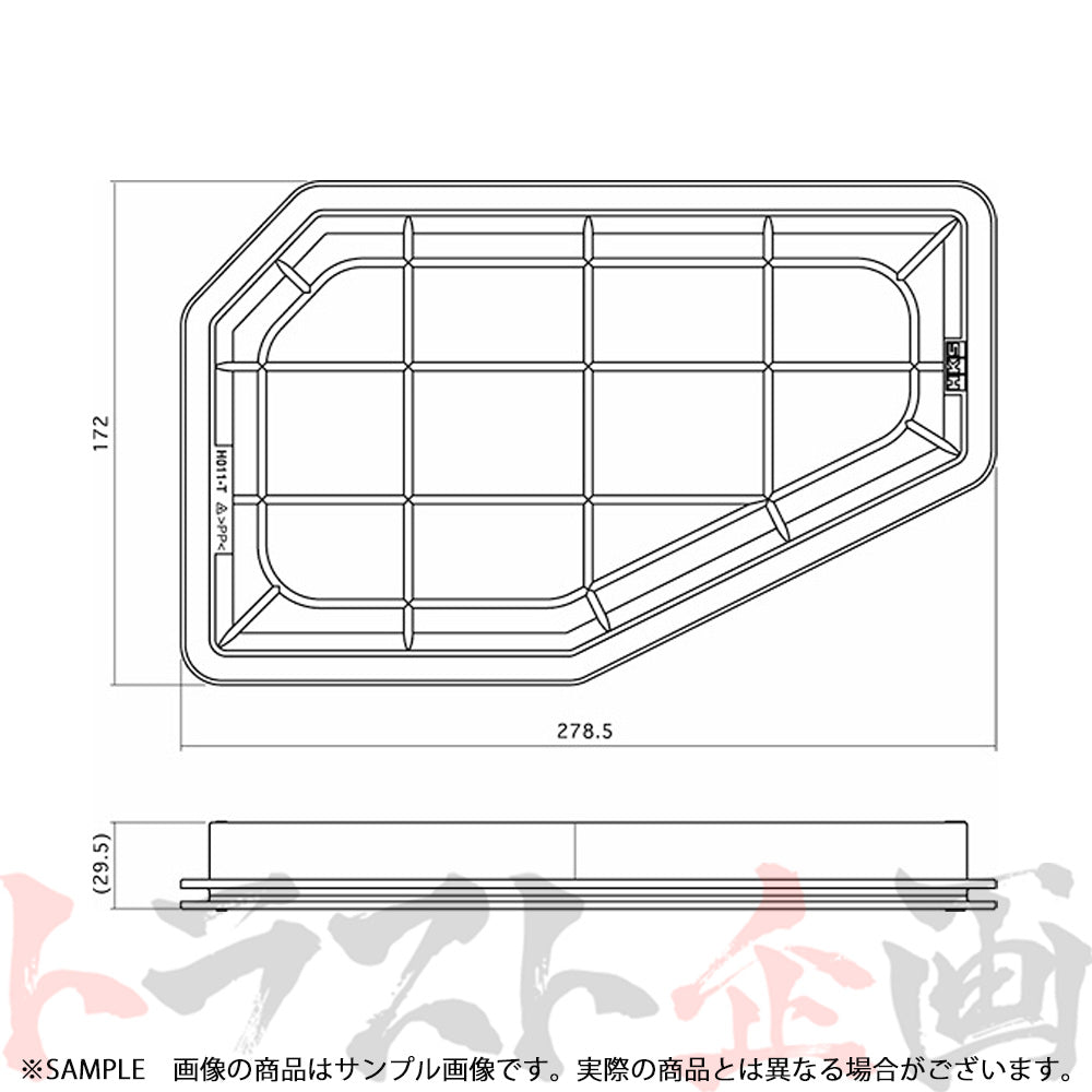 HKS エアクリ スーパー エア フィルター シビック タイプR ユーロ ##213182364