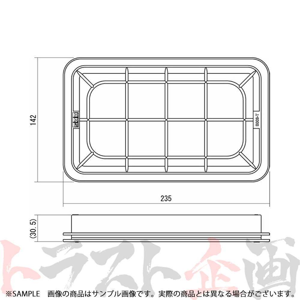 HKS エアクリ スーパー エア フィルター スイフト ZC31S/ZC21S/ZD21S/ZC11S/ZD11S ##213182381