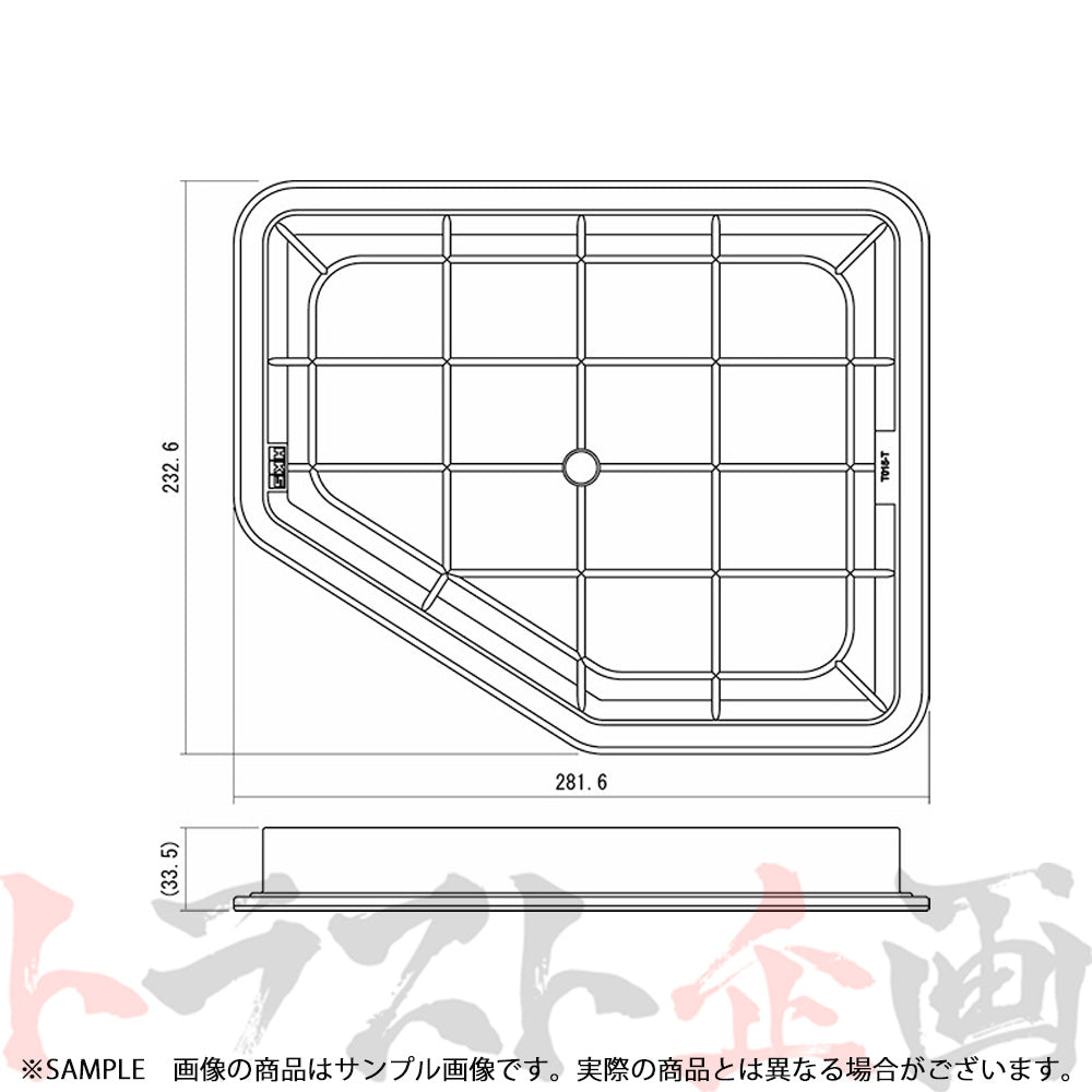HKS エアクリ スーパー エア フィルター クラウン ソアラ GS450h SC430 ##213182390