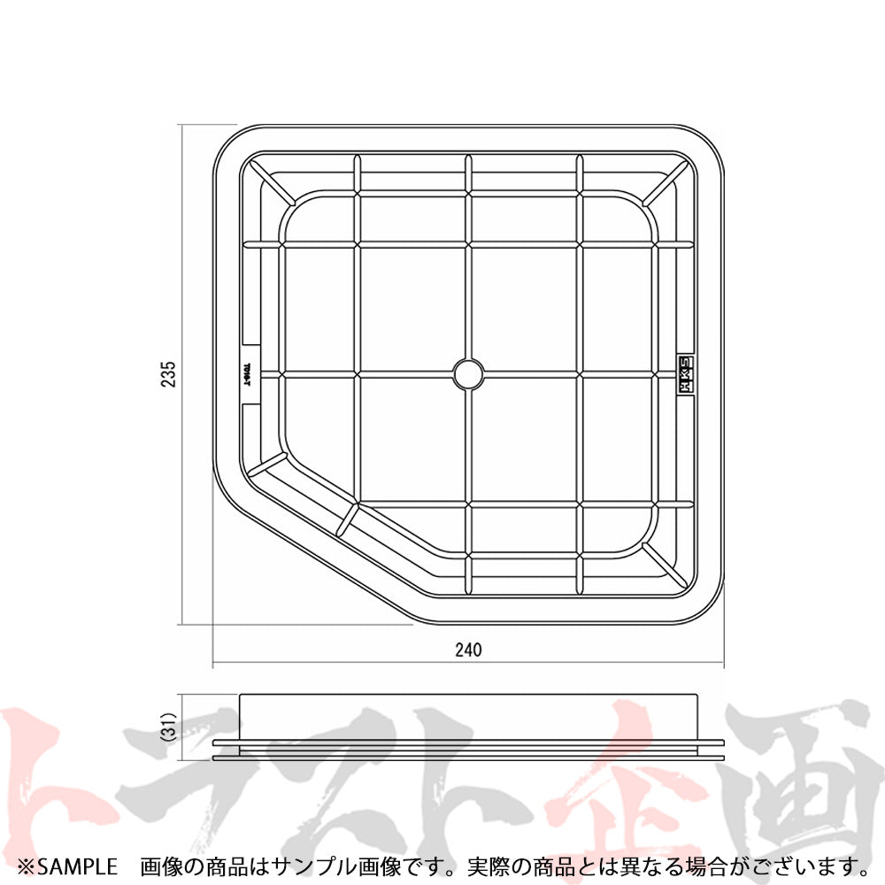 HKS エアクリ スーパー エア フィルター クラウン マークX GS350/450 IS250/250C/350 ##213182391