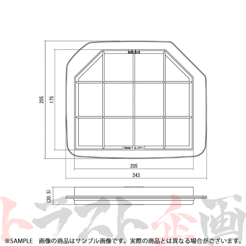 HKS スーパーエアフィルター ##213182432 - トラスト企画