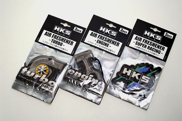 ◆ HKS エアー フレッシュナー SUPER RACING 3枚セット (洗練されたムスクの香り)  #213192189 - トラスト企画