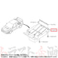 スバル 純正 リアディフューザー インプレッサ GDB アプライド F型 ##456101003