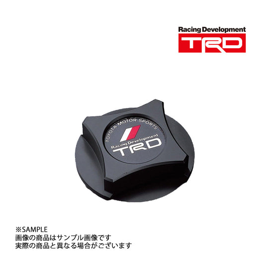001 TRD オイルフィラーキャップ 樹脂製 ブラック ネジ式 トヨタ ##563121029 - トラスト企画