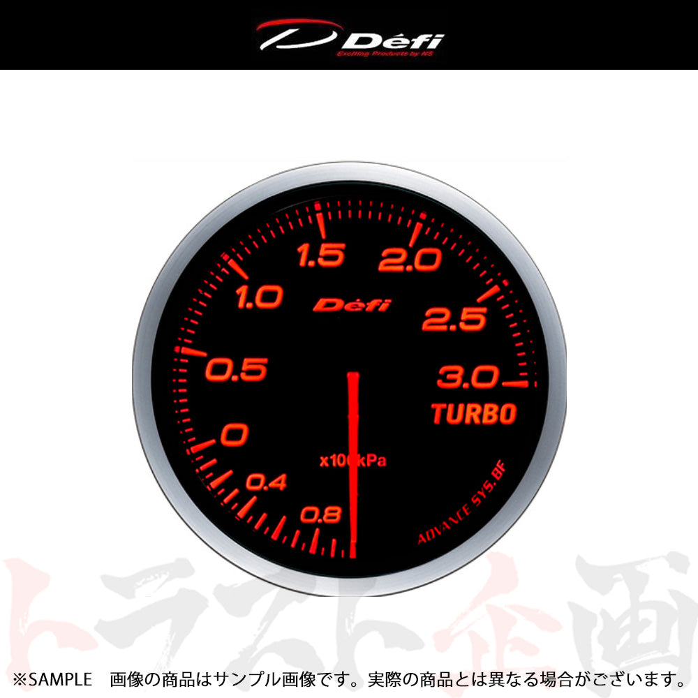 Defi デフィ Defi-Link ADVANCE アドバンス BF 60φ ターボ計  Max 300kPaモデル アンバーレッド  DF14702 ##591161098 - トラスト企画
