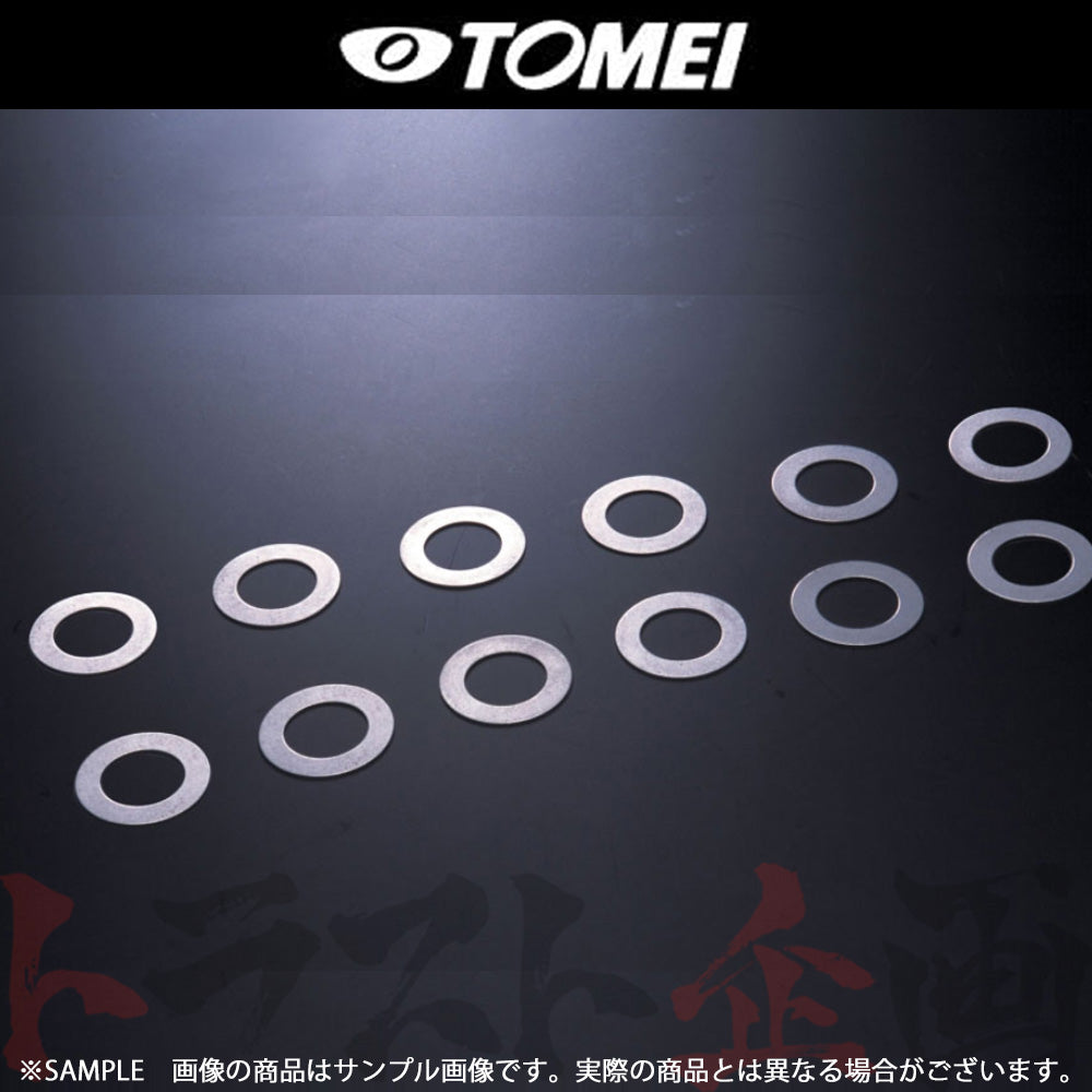 △ TOMEI バルブスプリングシート (0.5mm) スカイラインGT-R スカイライン ローレル セフィーロ ##612121464 - トラスト企画