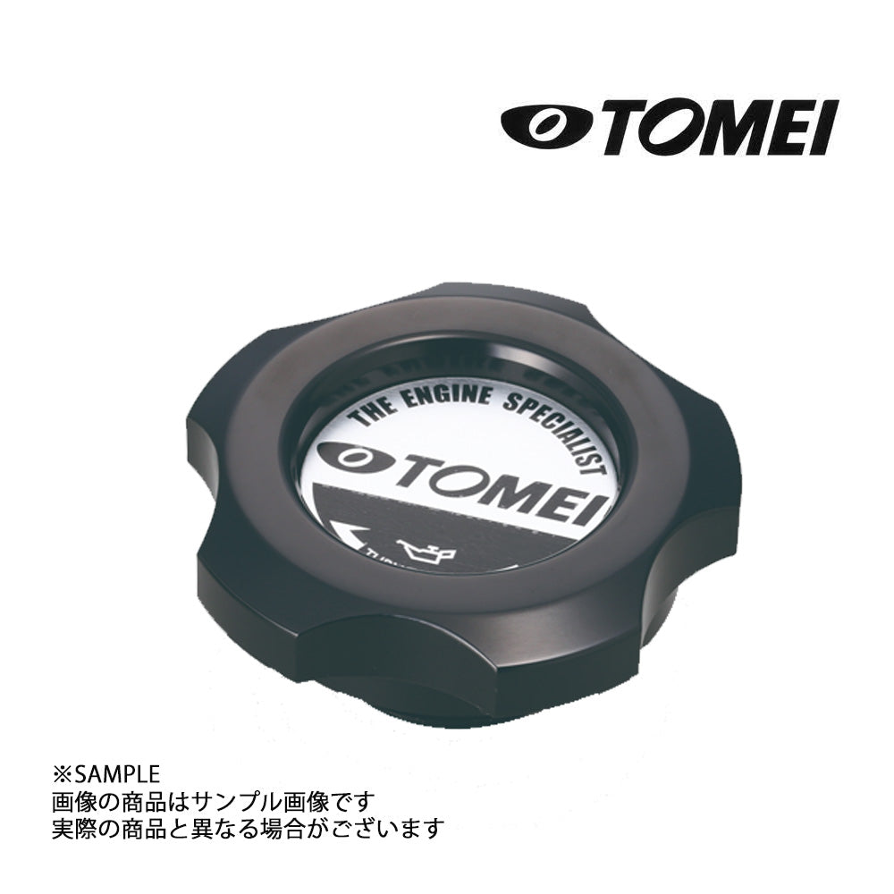 △ TOMEI 東名パワード オイル フィラー キャップ (黒/ブラック) φ62-H29 M32 x P3.5 ニッサン ##612121709 - トラスト企画