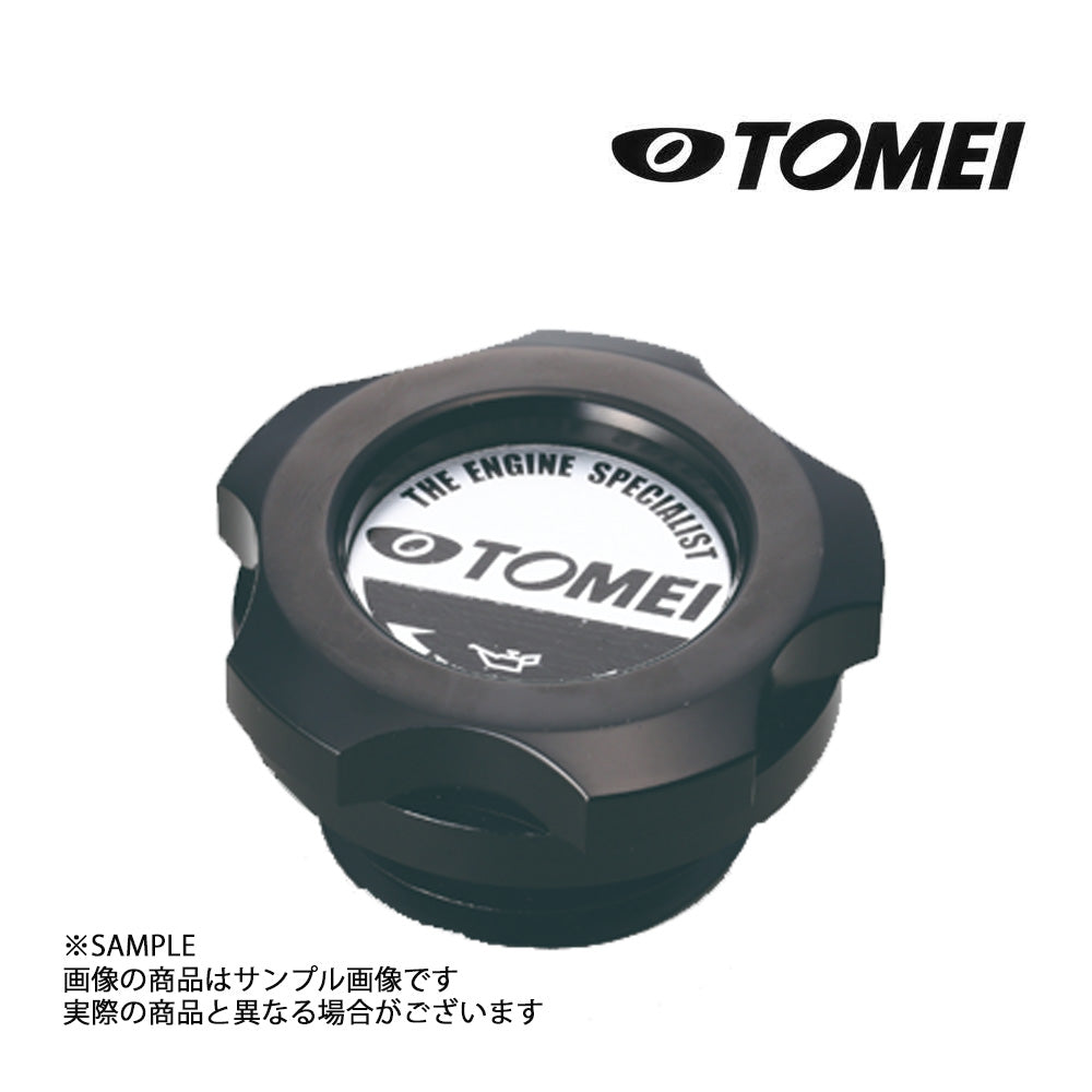 △ TOMEI 東名パワード オイル フィラー キャップ (黒/ブラック) φ62-H35 M42-P4.5 スバル ##612121710 - トラスト企画