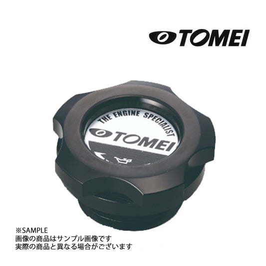 △ TOMEI 東名パワード オイル フィラー キャップ (黒/ブラック) φ62-H35 M42-P4.5 スバル ##612121710 - トラスト企画