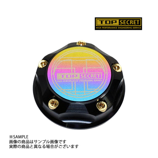 △ TOPSECRET オイルフィラーキャップ 日産車 (M32 x P3.5) ##614121004 - トラスト企画