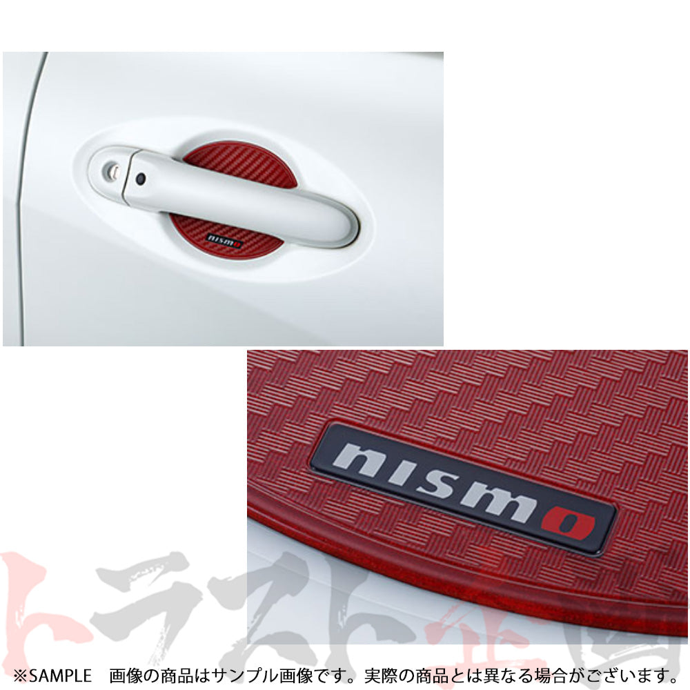 △ NISMO ドア ハンドル プロテクター Lサイズ レッド ##660102173 - トラスト企画