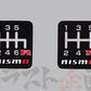 △ 即納 NISMO シフトノブ ジュラコン (R) ブラック 10mm&12mm 日産 5MT/6MT車用 #660111033