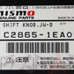 △ 即納 NISMO シフトノブ ジュラコン (R) ブラック 10mm&12mm 日産 5MT/6MT車用 #660111033