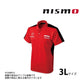△ NISMO ニスモ #23 COMFIT ポロシャツ レッド 赤 3L 数量限定    KWA01-60RR9 ##660192519 - トラスト企画