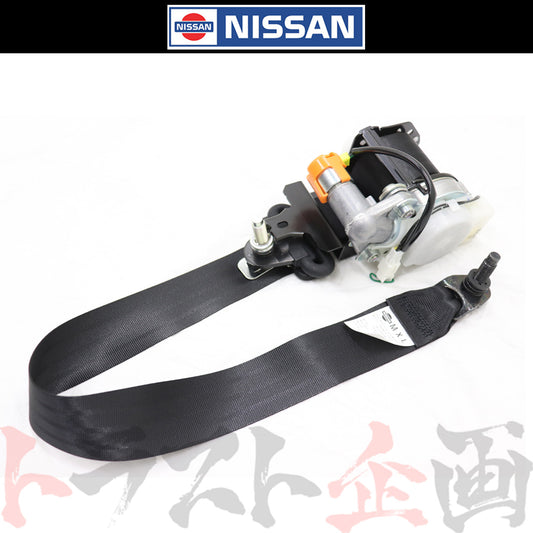 日産 フロント シートベルト ASSY 助手席側 スカイライン GT-R BNR34 2000/8-2001/7 #663111683 - トラスト企画
