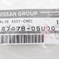 ◆ ★ 日産 純正品 クラッチマスターホース ＆ チェックバルブ クランプ付 スカイライン GT-R BCNR33 ##663121493S1