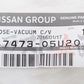 ◆ ★ 日産 純正品 クラッチマスターホース ＆ チェックバルブ クランプ付 スカイライン GT-R BCNR33 ##663121493S1
