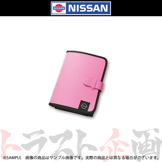 日産 再生ポリエステル 車検証ケース （ピンク）  【数量限定】 ##663191664 - トラスト企画