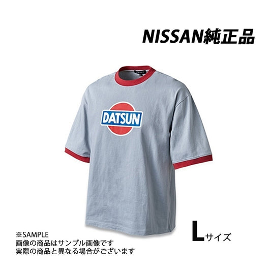 △ 日産 純正 ビッグシルエット Tシャツ DATSUN グレー L ##663191857 - トラスト企画