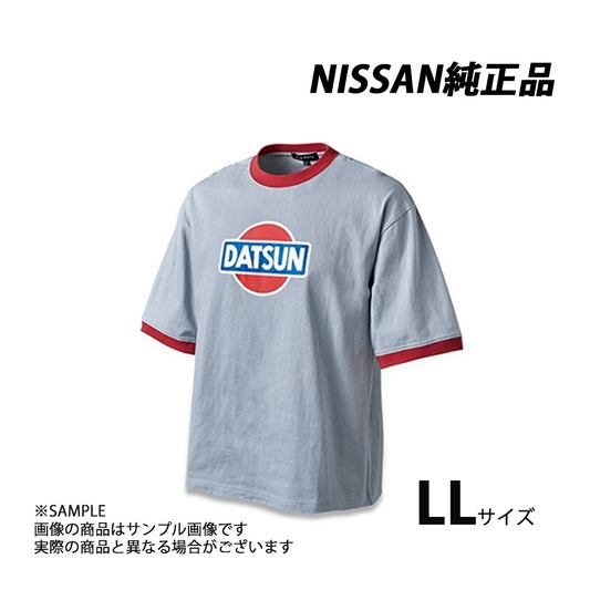 △ 日産 純正 ビッグシルエット Tシャツ DATSUN グレー LL ##663191858 - トラスト企画