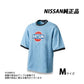 △ 日産 純正 ビッグシルエット Tシャツ DATSUN ブルー 青 M ##663191861 - トラスト企画