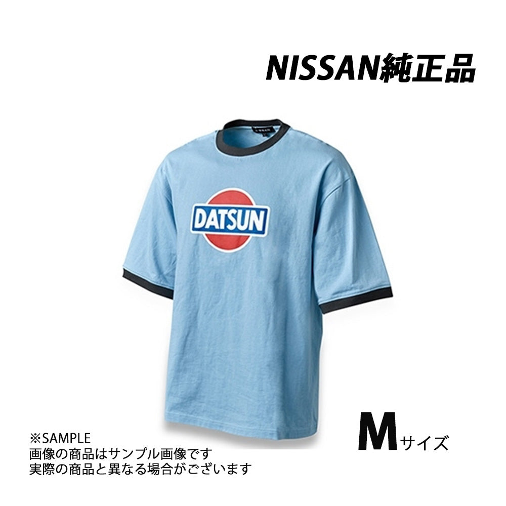 △ 日産 純正 ビッグシルエット Tシャツ DATSUN ブルー 青 M ##663191861 - トラスト企画