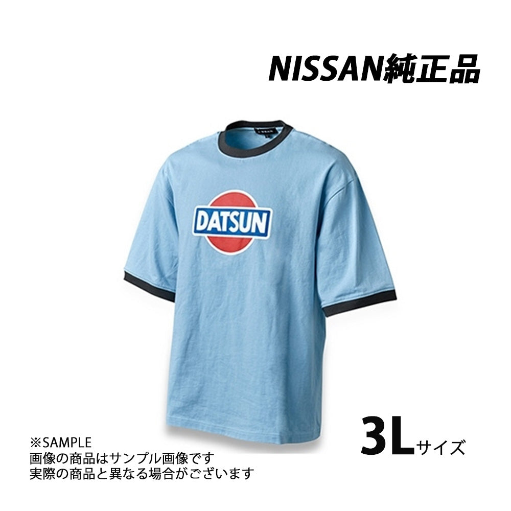 △ 日産 純正 ビッグシルエット Tシャツ DATSUN ブルー 青 3L ##663191864 - トラスト企画