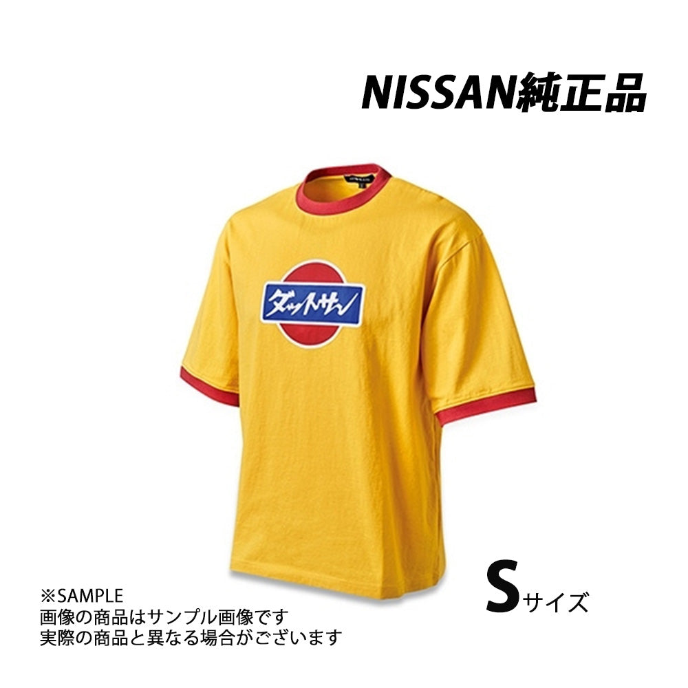 △ 日産 純正 ビッグシルエット Tシャツ ダットサン イエロー 黄 S ##663191865 - トラスト企画
