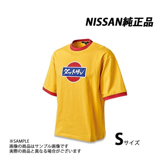 △ 日産 純正 ビッグシルエット Tシャツ ダットサン イエロー 黄 S ##663191865 - トラスト企画
