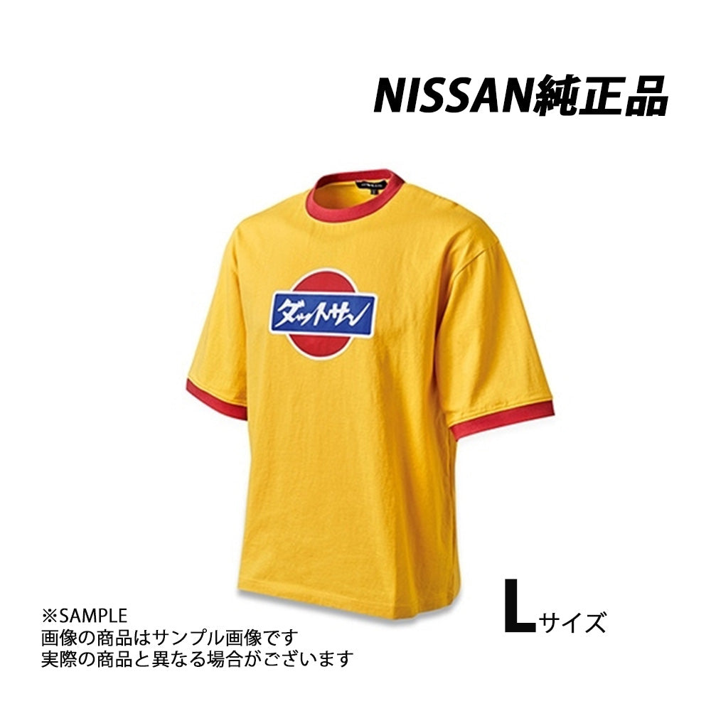 △ 日産 純正 ビッグシルエット Tシャツ ダットサン イエロー 黄 L ##663191867 - トラスト企画