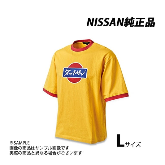 △ 日産 純正 ビッグシルエット Tシャツ ダットサン イエロー 黄 L ##663191867 - トラスト企画