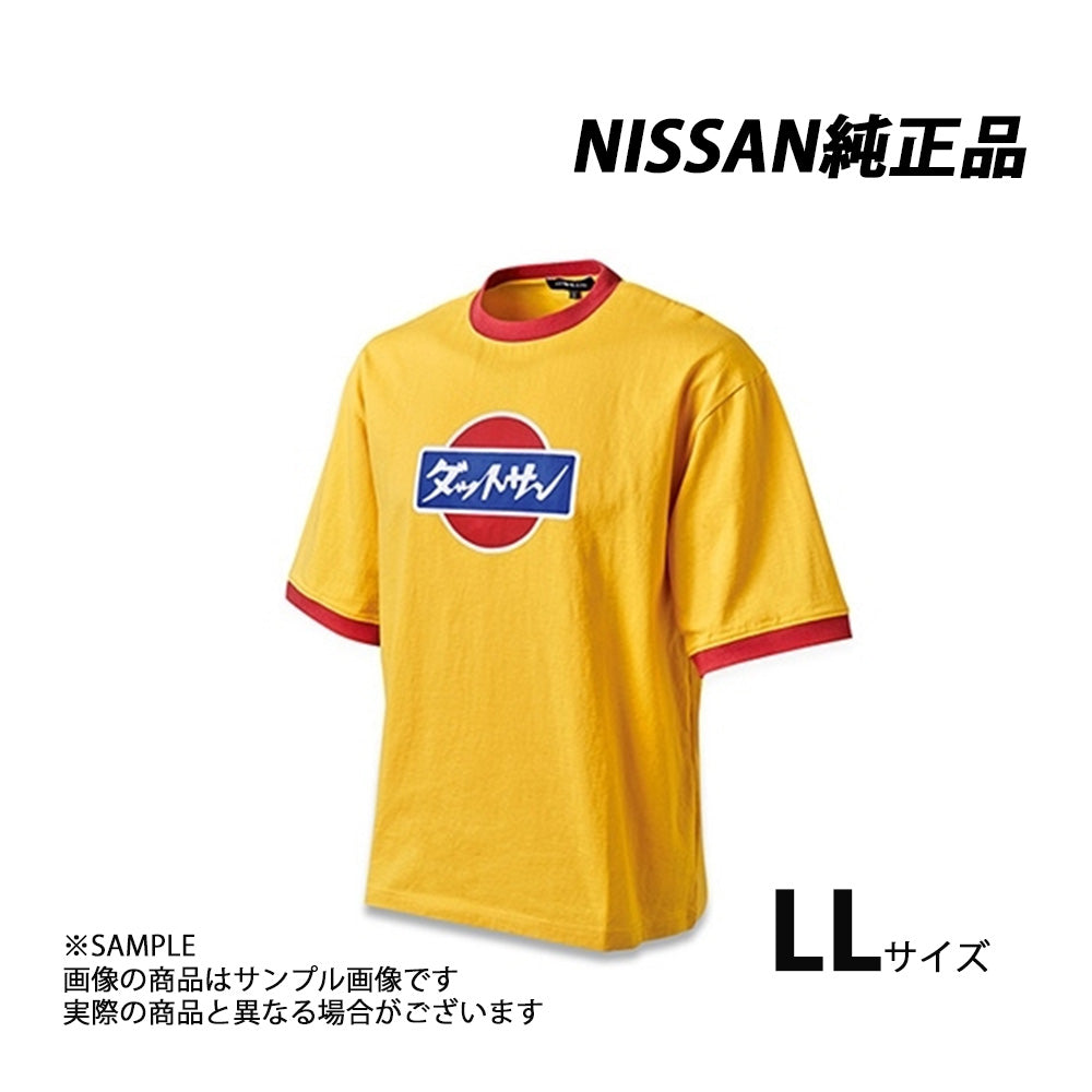 △ 日産 純正 ビッグシルエット Tシャツ ダットサン イエロー 黄 LL ##663191868 - トラスト企画