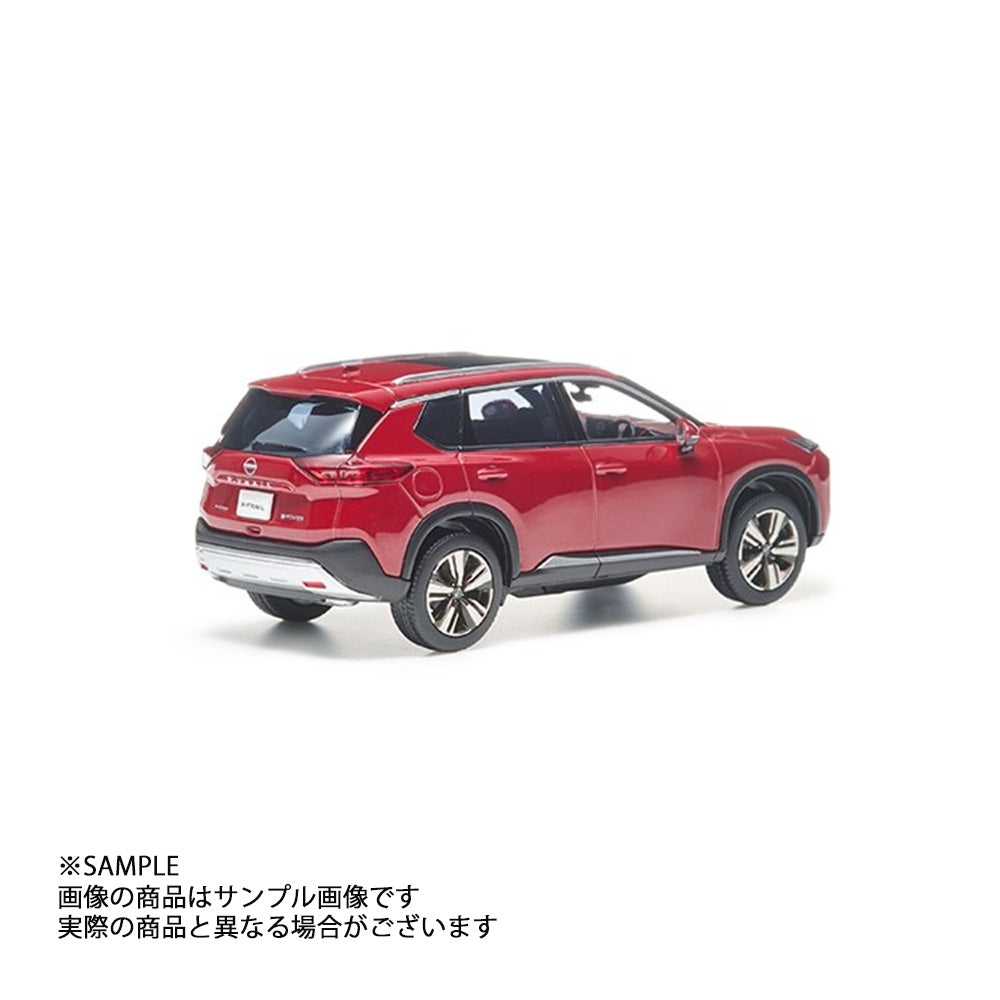 日産 純正 X-TRAIL ( カーディナルレッド )  1/43スケール モデルカー 数量限定 ##663191957 - トラスト企画