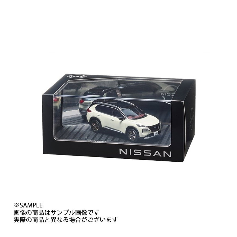 日産 純正 X-TRAIL ( ブリリアントホワイトパール / スーパーブラック )  1/43スケール モデルカー 数量限定 ##663191958 - トラスト企画