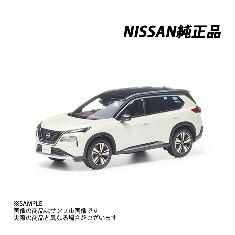 日産 純正 X-TRAIL ( ブリリアントホワイトパール / スーパーブラック )  1/43スケール モデルカー 数量限定 ##663191958 - トラスト企画