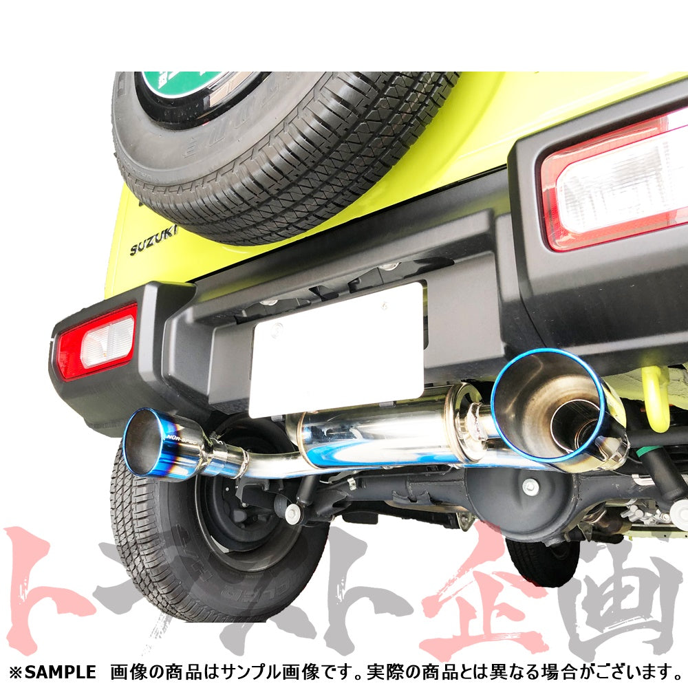 BLITZ ブリッツ NUR-SPEC カスタムエディション マフラー ジムニーシエラ JB74W ##765141369 - トラスト企画