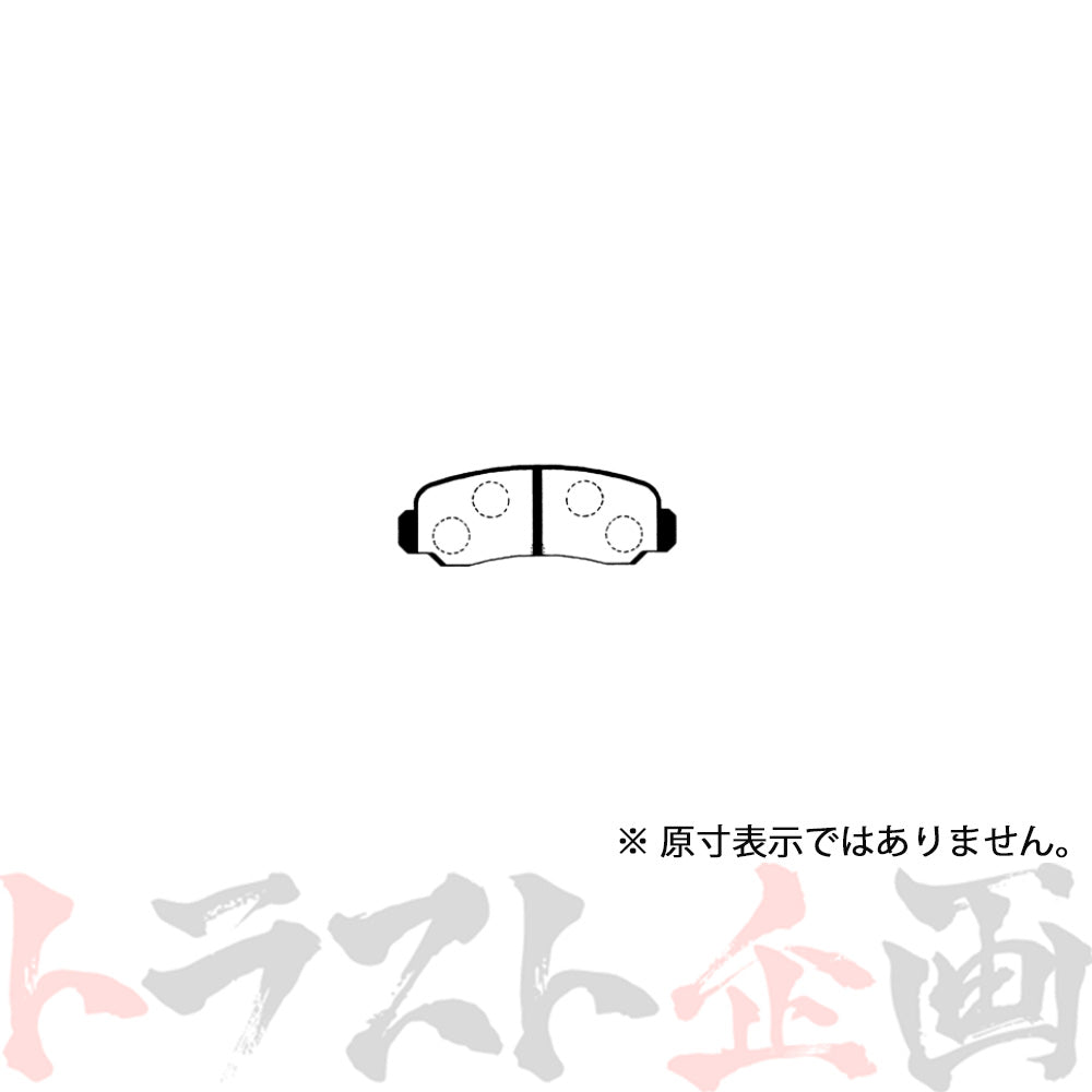 Project μ ブレーキ パッド BESTOP (リア) R186 カローラレビン スプリンタートレノ AE86 #771211034 - トラスト企画