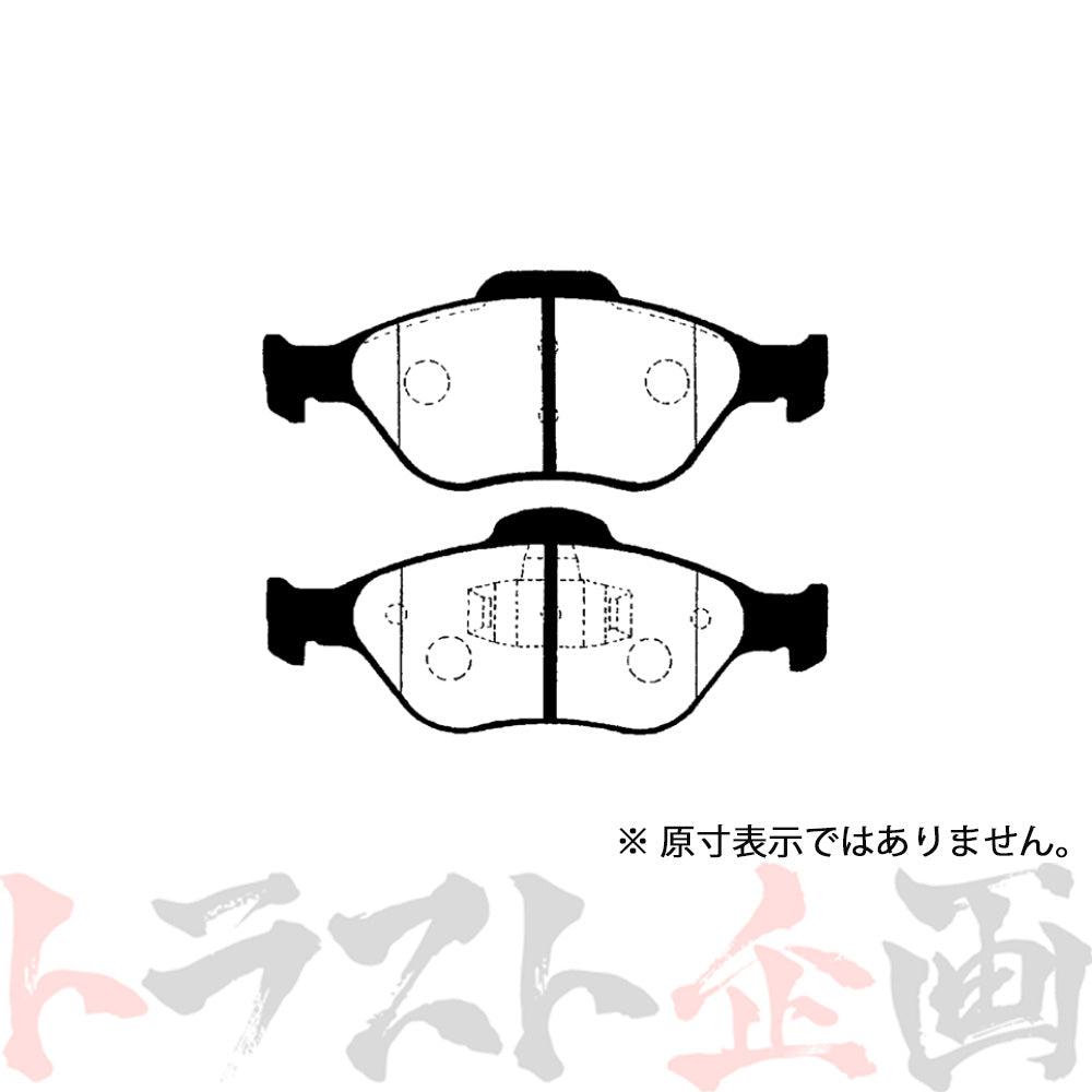Project μ ブレーキ パッド TYPE PS (フロント) F449 デミオ ベリーサ #775201116 - トラスト企画