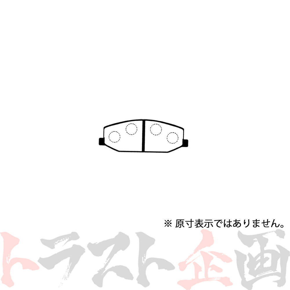 Project μ ブレーキ パッド TYPE PS (フロント) F891 AZオフロード ジムニー #775201155 - トラスト企画
