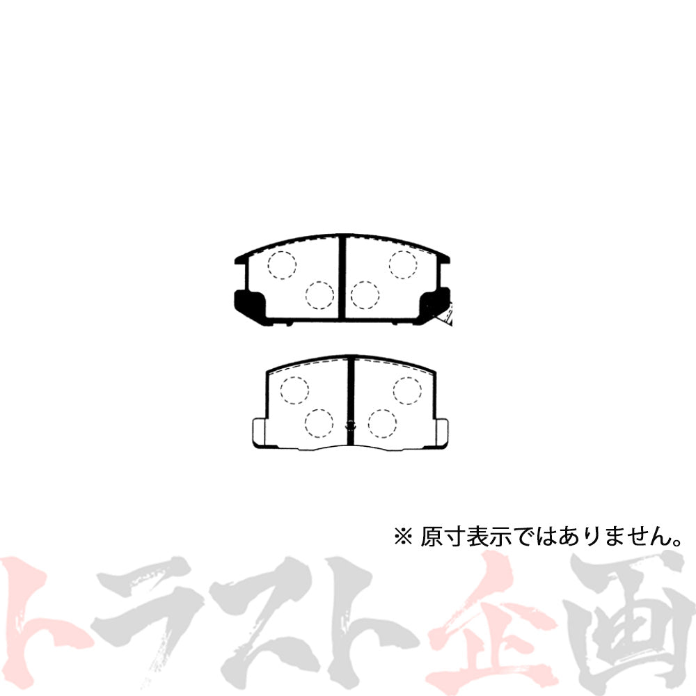 Project μ ブレーキ パッド TYPE PS (リア) R111 MR2 MR-S #775211006 - トラスト企画