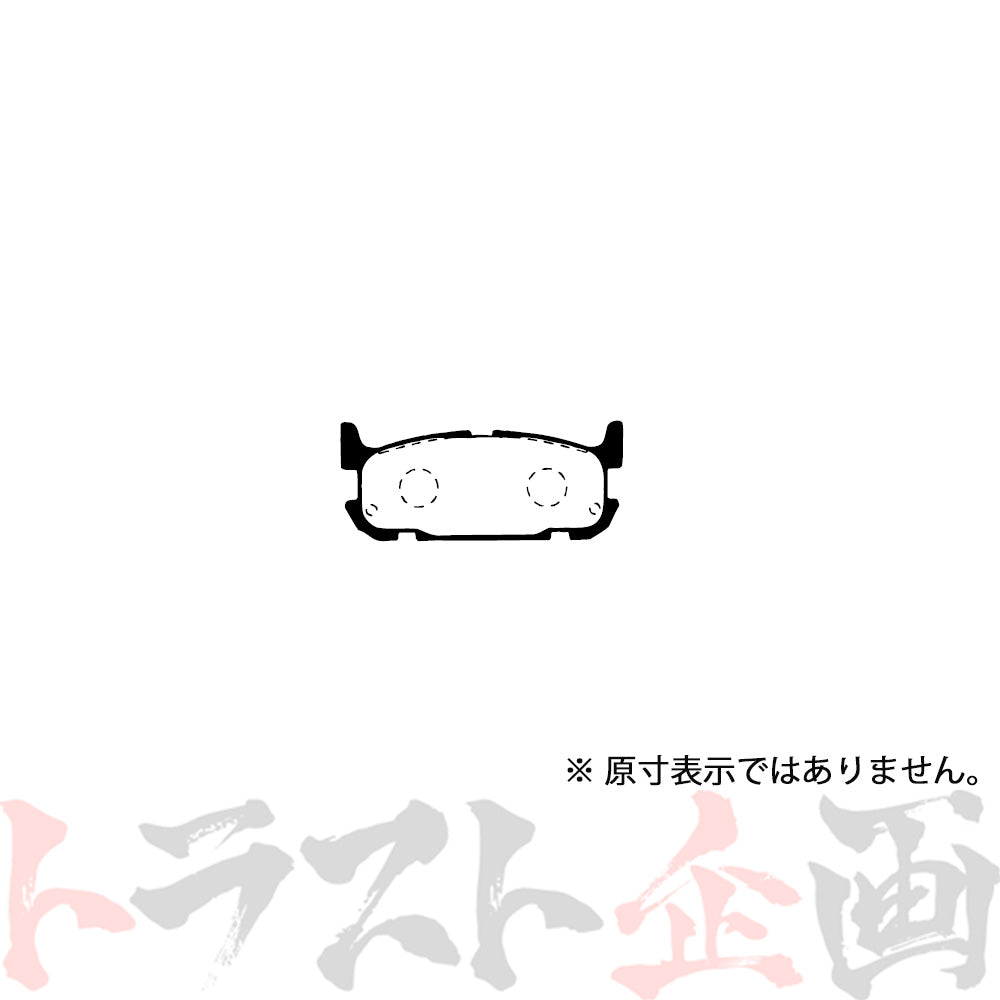 Project μ ブレーキ パッド TYPE HC+ (リア) R406 ロードスター #777211076 - トラスト企画