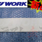 ◆ WORK ワーク ステッカー 250mm ホワイト 白 #979191033 - トラスト企画